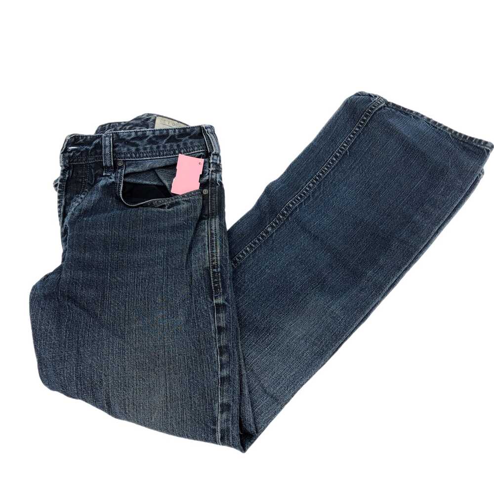 Diesel Blue Straight Leg Jeans Leg Low Rise Wide-Leg | Mens 30